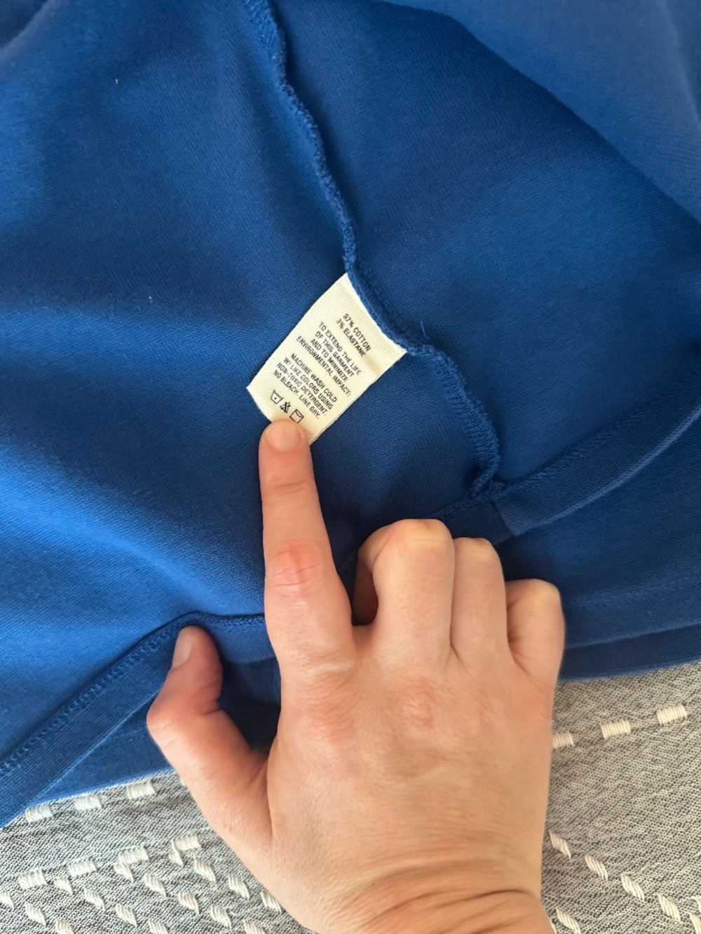 Alex Mill Cobalt Blue Coco Sport Cardigan Small - Picture 5 of 5